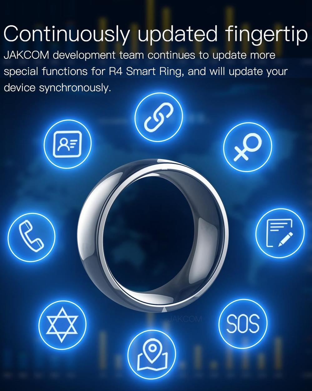 Smart Ring Nfc Pay - NDavid Magic Finger Ring pour Android,