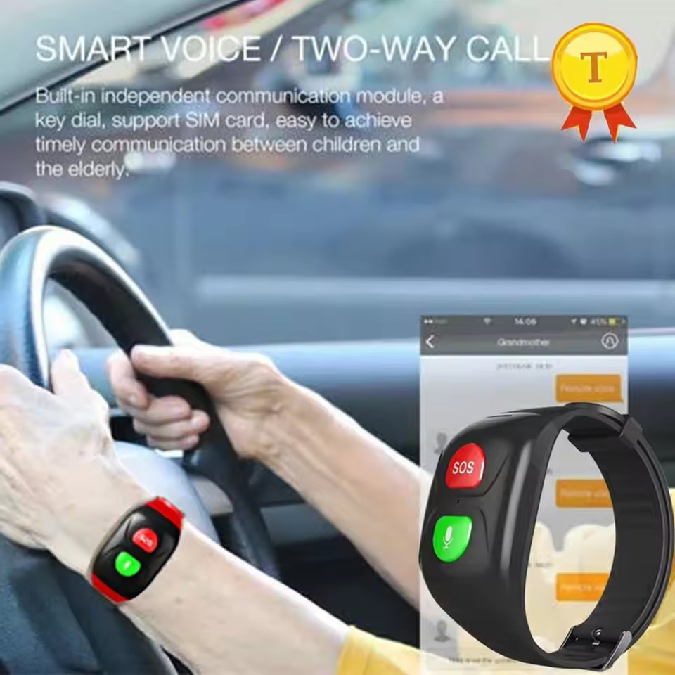 4G personnes âgées GPS montre  - Fall Detection Watch avis et prix