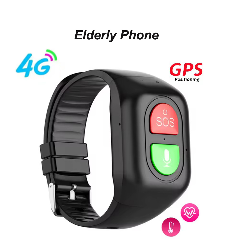 4G personnes âgées GPS montre  - Fall Detection Watch avis et prix