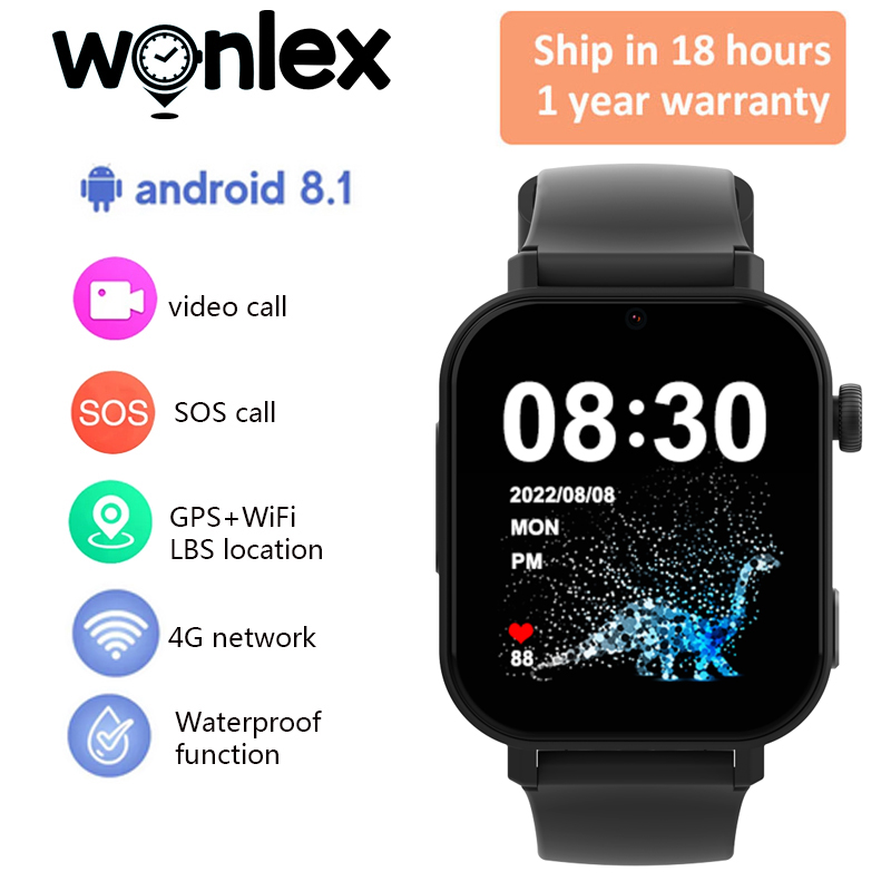 Wonlex KT36 4G montre intellig - Fall Detection Watch avis et prix